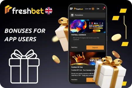 Freshbet App Bonuses and Promotions