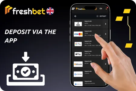 Freshbet App Deposit