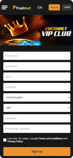 Freshbet apk