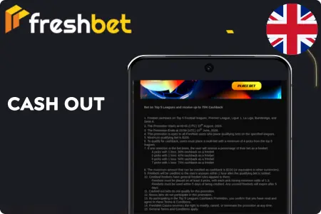 In Play Betting and Cash Out