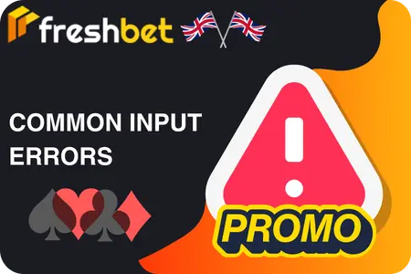 FreshBet Promo Code Input Mistakes