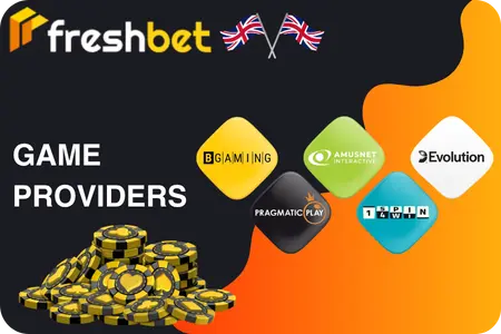 Game Providers at Freshbet Casino