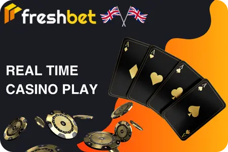 Live Casino Tables at Freshbet